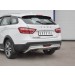 Руссталь LVZ-002851 защита заднего бампера d42 волна на Lada Vesta SW Cross 2017-