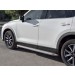 Руссталь M5L-0027973 пороги труба d63 с листом (лист нерж, проф. нерж) (вариант 3) на Mazda CX-5 2017-