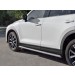 Руссталь M5O-002794 пороги труба 120х60 овал с проступью на Mazda CX-5 2017-