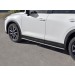 Руссталь M5O-002795 пороги труба 75х42 овал с проступью на Mazda CX-5 2017-
