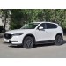 Руссталь M5Z-002788 защита переднего бампера d42 волна с надписью на Mazda CX-5 2017-