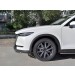 Руссталь M5Z-002788 защита переднего бампера d42 волна с надписью на Mazda CX-5 2017-