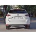 Руссталь M5Z-002800 защита заднего бампера d63 дуга d42 дуга с декором на Mazda CX-5 2017-