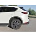 Руссталь M5Z-002800 защита заднего бампера d63 дуга d42 дуга с декором на Mazda CX-5 2017-