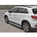 Руссталь MASL-0029602 пороги труба d42 с листом (лист алюм, проф.сталь) (вариант 2) на Mitsubishi ASX 2017-