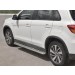 Руссталь MASL-0029602 пороги труба d42 с листом (лист алюм, проф.сталь) (вариант 2) на Mitsubishi ASX 2017-