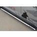 Руссталь MASO-001326 пороги труба d75*42 овал с проступью на Mitsubishi ASX 2012-