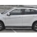 Руссталь MASO-002958 пороги труба 75х42 овал с проступью на Mitsubishi ASX 2017-
