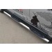 Руссталь MAST-0013252 пороги труба d76 с накладкой (вариант 2) на Mitsubishi ASX 2012-
