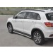 Руссталь MAST-002959 пороги труба d63 секции (вариант 1) на Mitsubishi ASX 2017-