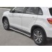 Руссталь MAST-002959 пороги труба d63 секции (вариант 1) на Mitsubishi ASX 2017-