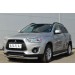 Руссталь MASZ-001321 защита переднего бампера d63 (секции) d42 (дуга) на Mitsubishi ASX 2012-