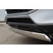 Руссталь MASZ-001323 защита переднего бампера d75х42 овал на Mitsubishi ASX 2012-