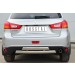 Руссталь MASZ-001328 защита заднего бампера 75х42/75х42 овалы (дуга) на Mitsubishi ASX 2012-
