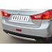Руссталь MASZ-001329 защита заднего бампера d75х42 овал на Mitsubishi ASX 2012-
