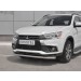 Руссталь MASZ-002954 защита переднего бампера d63 секции на Mitsubishi ASX 2017-
