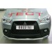 Руссталь MAZ-000720 защита переднего бампера d63 на Mitsubishi ASX 2010-2011