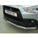 Руссталь MAZ-000720 защита переднего бампера d63 на Mitsubishi ASX 2010-2011