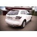 Руссталь MC7O-000645 пороги труба d75х42 овал с проступью на Mazda CX-7 2010-2013