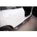 Руссталь MC7T-0006442 пороги труба d76 с накладками (вариант 2) на Mazda CX-7 2010-2013