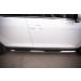 Руссталь MC7T-0006443 пороги труба d76 с накладками (вариант 3) на Mazda CX-7 2010-2013