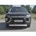 Руссталь MEZ-003040 защита переднего бампера d75х42 дуга на Mitsubishi Eclipse Cross 2018- 
