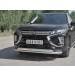 Руссталь MEZ-003043 защита переднего бампера d63 секции-d75x42 дуга на Mitsubishi Eclipse Cross 2018- 