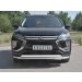 Руссталь MEZ-003043 защита переднего бампера d63 секции-d75x42 дуга на Mitsubishi Eclipse Cross 2018- 