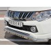 Руссталь ML2Z-002243 защита переднего бампера d63 волна с надписью на Mitsubishi L200 2015-