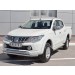 Руссталь ML2Z-002246 защита переднего бампера d63 секция-d42 дуга с декором на Mitsubishi L200 2015-