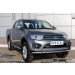 Руссталь MLO-002041 пороги труба 120х60 овал с проступью на Mitsubishi L200 2014-