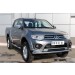 Руссталь MLT-0020391 пороги труба d76 с накладкой (вариант 1) на Mitsubishi L200 2014-
