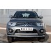 Руссталь MLZ-002036 защита переднего бампера d63 (секции) d75х42 (дуга) на Mitsubishi L200 2014-