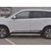 Руссталь MOL-0032072 пороги труба d42 с листом (лист алюм,проф.сталь) (вариант 2) на Mitsubishi Outlander 2018-