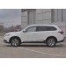 Руссталь MOL-0032073 пороги труба d42 с листом (лист нерж, проф. нерж) (вариант 3) на Mitsubishi Outlander 2018-