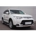 Руссталь MORZ-001891 защита переднего бампера d63 (секции) d42 (дуга) на Mitsubishi Outlander 2014