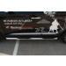 Руссталь MOT-0021081 пороги труба d76 с накладкой (вариант 1) на Mitsubishi Outlander 2015-
