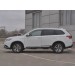 Руссталь MOT-0032041 пороги труба d76 с накладкой (вариант 1) на Mitsubishi Outlander 2018-