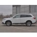 Руссталь MOT-0032043 пороги труба d76 с накладкой (вариант 3) на Mitsubishi Outlander 2018-