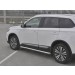 Руссталь MOT-0032081 пороги труба d63 (вариант 1) на Mitsubishi Outlander 2018-