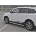 Руссталь MOT-0032082 пороги труба d63 (вариант 2) на Mitsubishi Outlander 2018-