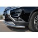 Руссталь MOZ-002105 защита переднего бампера d63 (секции) на Mitsubishi Outlander 2015-