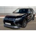 Руссталь MOZ-002105 защита переднего бампера d63 (секции) на Mitsubishi Outlander 2015-
