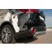 Руссталь MOZ-002114 защита заднего бампера d75х42 (дуга) на Mitsubishi Outlander 2015-