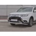 Руссталь MOZ-003200 защита переднего бампера d42 (секции) на Mitsubishi Outlander 2018-