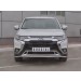 Руссталь MOZ-003200 защита переднего бампера d42 (секции) на Mitsubishi Outlander 2018-