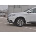 Руссталь MOZ-003201 защита переднего бампера d63 (секции) на Mitsubishi Outlander 2018-