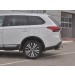 Руссталь MOZ-003209 защита заднего бампера d63 (дуга) на Mitsubishi Outlander 2018-