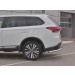 Руссталь MOZ-003211 защита заднего бампера d63 (секции) на Mitsubishi Outlander 2018-