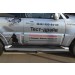 Руссталь MP4T-0010393 пороги труба d42 варинат 3) на Mitsubishi Pajero 4 2012-2014